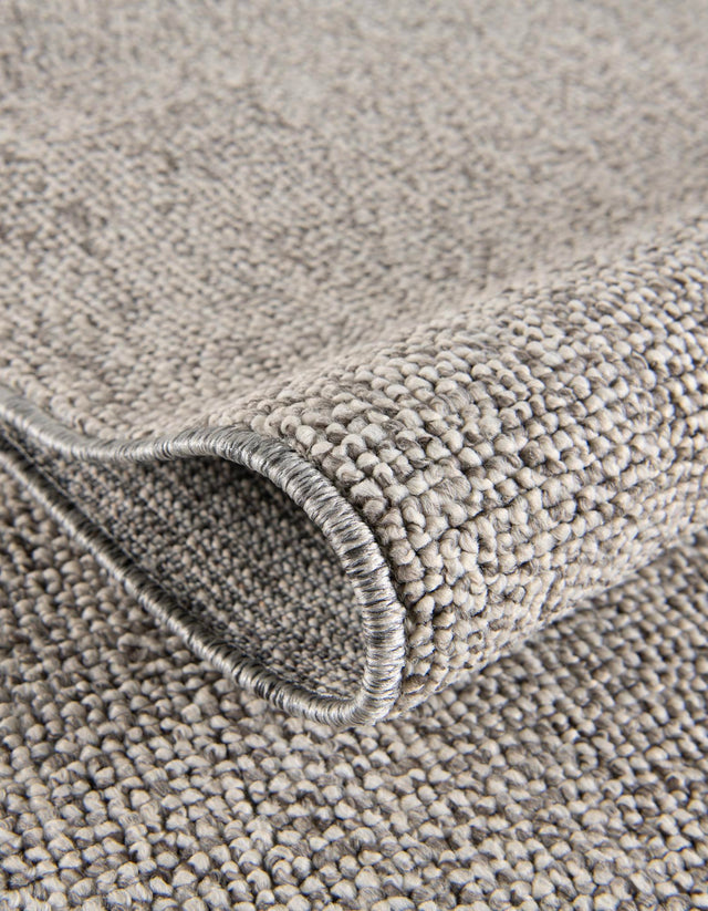 Light Gray 2' x 8' Symphony Outdoor Runner Area Rug Weather Resistant for Patio, Deck, Terrace, Balcony, Porch Durable Outside Carpet for Sale at Rug Engine