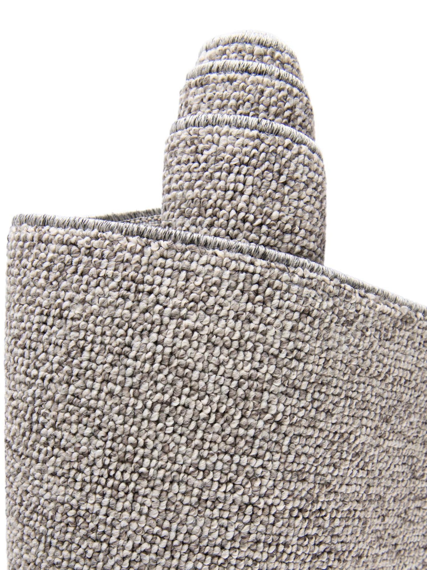 Light Gray 2' x 8' Symphony Outdoor Runner Area Rug Weather Resistant for Patio, Deck, Terrace, Balcony, Porch Durable Outside Carpet for Sale at Rug Engine