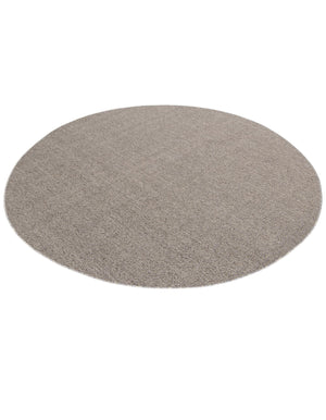 Light Gray 7' 10 x 7' 10 Symphony Outdoor Round Area Rug Weather Resistant for Patio, Deck, Terrace, Balcony, Porch Durable Outside Carpet for Sale at Rug Engine