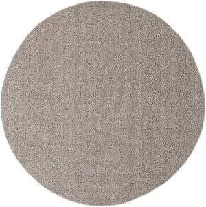 Light Gray 7' 10 x 7' 10 Symphony Outdoor Round Area Rug Weather Resistant for Patio, Deck, Terrace, Balcony, Porch Durable Outside Carpet for Sale at Rug Engine