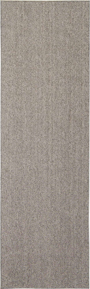 Light Gray 2' x 8' Symphony Outdoor Runner Area Rug Weather Resistant for Patio, Deck, Terrace, Balcony, Porch Durable Outside Carpet for Sale at Rug Engine