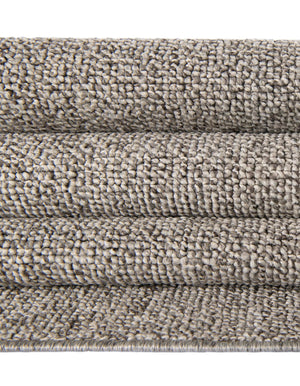 Light Gray 7' 10 x 7' 10 Symphony Outdoor Square Area Rug Weather Resistant for Patio, Deck, Terrace, Balcony, Porch Durable Outside Carpet for Sale at Rug Engine