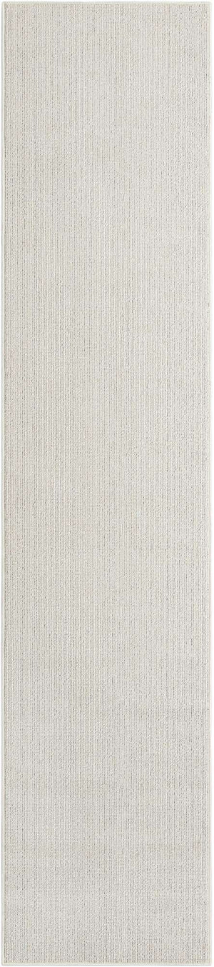 Ivory 2' 7 x 12' Symphony Outdoor Runner Area Rug Weather Resistant for Patio, Deck, Terrace, Balcony, Porch Durable Outside Carpet for Sale at Rug Engine