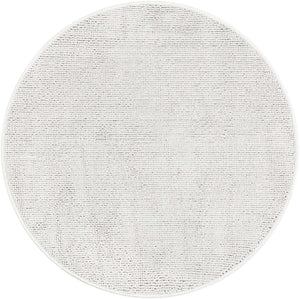Ivory 3' 1 x 3' 1 Symphony Outdoor Round Area Rug Weather Resistant for Patio, Deck, Terrace, Balcony, Porch Durable Outside Carpet for Sale at Rug Engine