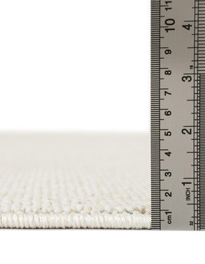 Ivory 9' x 12' Symphony Outdoor Rectangle Area Rug Weather Resistant for Patio, Deck, Terrace, Balcony, Porch Durable Outside Carpet for Sale at Rug Engine