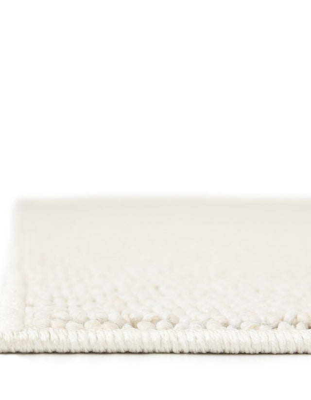 Ivory 9' x 12' Symphony Outdoor Rectangle Area Rug Weather Resistant for Patio, Deck, Terrace, Balcony, Porch Durable Outside Carpet for Sale at Rug Engine