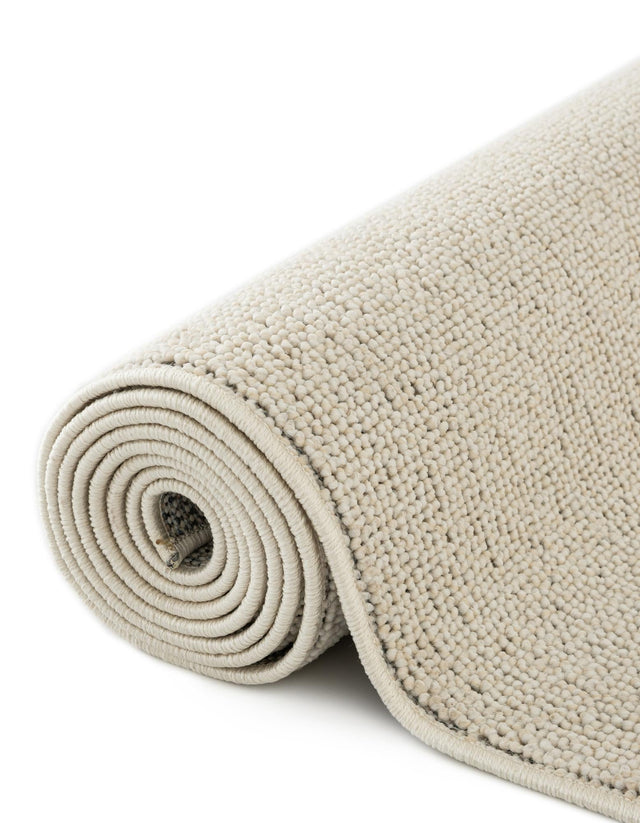 Ivory 9' x 12' Symphony Outdoor Rectangle Area Rug Weather Resistant for Patio, Deck, Terrace, Balcony, Porch Durable Outside Carpet for Sale at Rug Engine