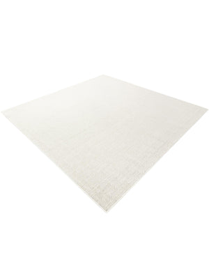 Ivory 7' 10 x 7' 10 Symphony Outdoor Square Area Rug Weather Resistant for Patio, Deck, Terrace, Balcony, Porch Durable Outside Carpet for Sale at Rug Engine