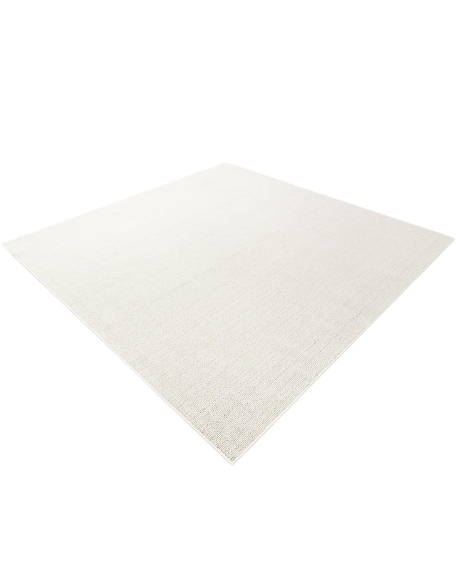 Ivory 7' 10 x 7' 10 Symphony Outdoor Square Area Rug Weather Resistant for Patio, Deck, Terrace, Balcony, Porch Durable Outside Carpet for Sale at Rug Engine