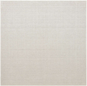 Ivory 7' 10 x 7' 10 Symphony Outdoor Square Area Rug Weather Resistant for Patio, Deck, Terrace, Balcony, Porch Durable Outside Carpet for Sale at Rug Engine
