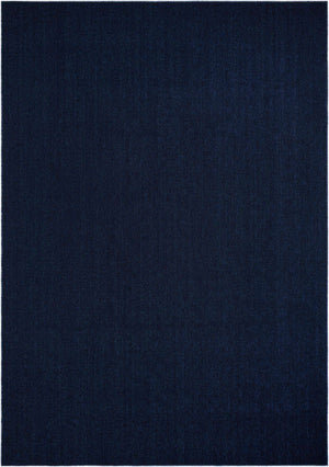 Navy Blue 10' x 14' 1 Symphony Outdoor Rectangle Area Rug Weather Resistant for Patio, Deck, Terrace, Balcony, Porch Durable Outside Carpet for Sale at Rug Engine