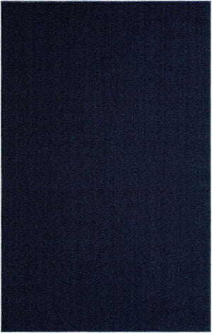 Navy Blue 5' 3 x 8' Symphony Outdoor Rectangle Area Rug Weather Resistant for Patio, Deck, Terrace, Balcony, Porch Durable Outside Carpet for Sale at Rug Engine