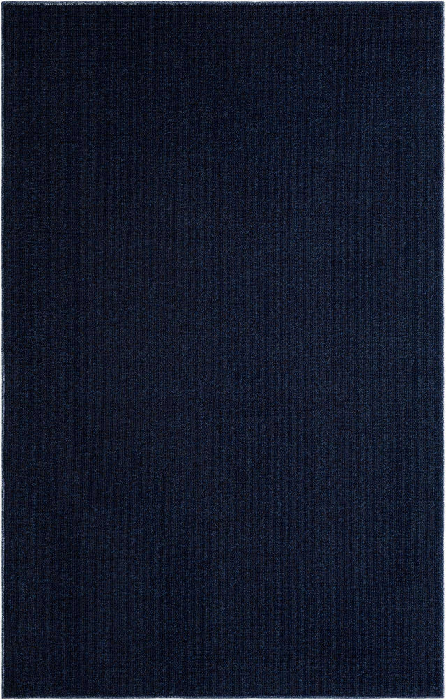 Navy Blue 5' 3 x 8' Symphony Outdoor Rectangle Area Rug Weather Resistant for Patio, Deck, Terrace, Balcony, Porch Durable Outside Carpet for Sale at Rug Engine