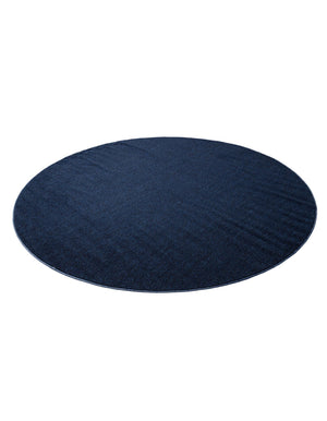 Navy Blue 7' 10 x 7' 10 Symphony Outdoor Round Area Rug Weather Resistant for Patio, Deck, Terrace, Balcony, Porch Durable Outside Carpet for Sale at Rug Engine