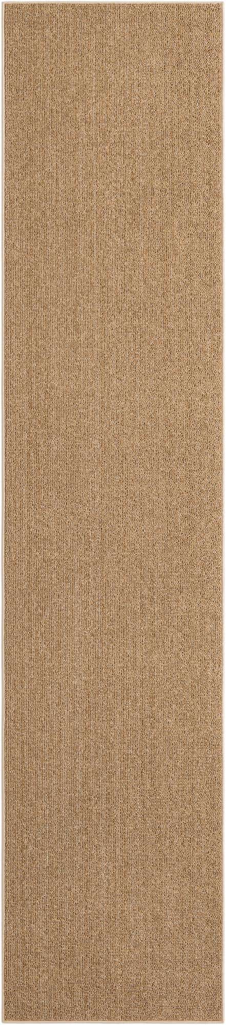 Beige 2' 7 x 12' Symphony Outdoor Runner Area Rug Weather Resistant for Patio, Deck, Terrace, Balcony, Porch Durable Outside Carpet for Sale at Rug Engine