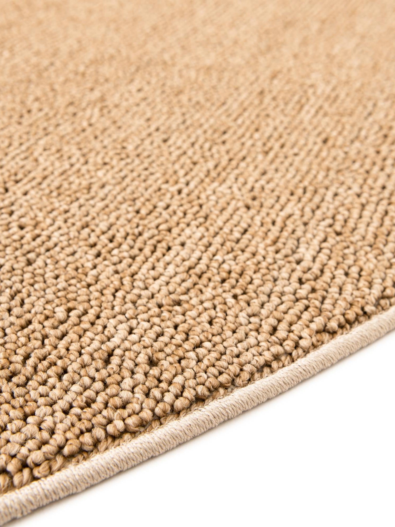 Beige 3' 1 x 3' 1 Symphony Outdoor Round Area Rug Weather Resistant for Patio, Deck, Terrace, Balcony, Porch Durable Outside Carpet for Sale at Rug Engine