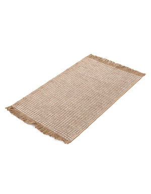 Gray 2' x 3' 1 Cottage Farm Rectangle Area Rug Jute Carpet Mat for Living Rooms, Dining, Office, Dorms for Sale at Rug Engine