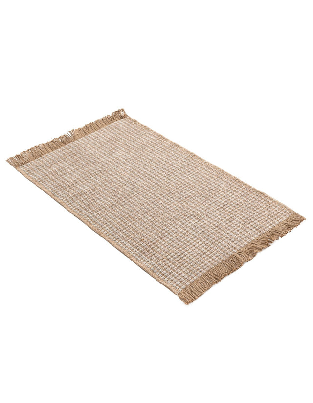 Gray 2' x 3' 1 Cottage Farm Rectangle Area Rug Jute Carpet Mat for Living Rooms, Dining, Office, Dorms for Sale at Rug Engine