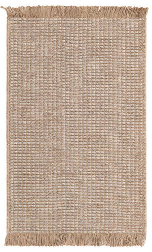 Gray 2' x 3' 1 Cottage Farm Rectangle Area Rug Jute Carpet Mat for Living Rooms, Dining, Office, Dorms for Sale at Rug Engine