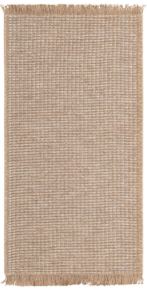 Gray 2' x 4' 1 Cottage Farm Runner Area Rug Jute Carpet Mat for Living Rooms, Dining, Office, Dorms for Sale at Rug Engine