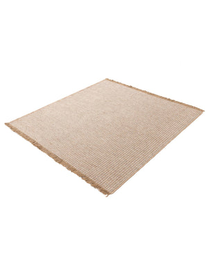 Gray 5' 1 x 5' 1 Cottage Farm Square Area Rug Jute Carpet Mat for Living Rooms, Dining, Office, Dorms for Sale at Rug Engine