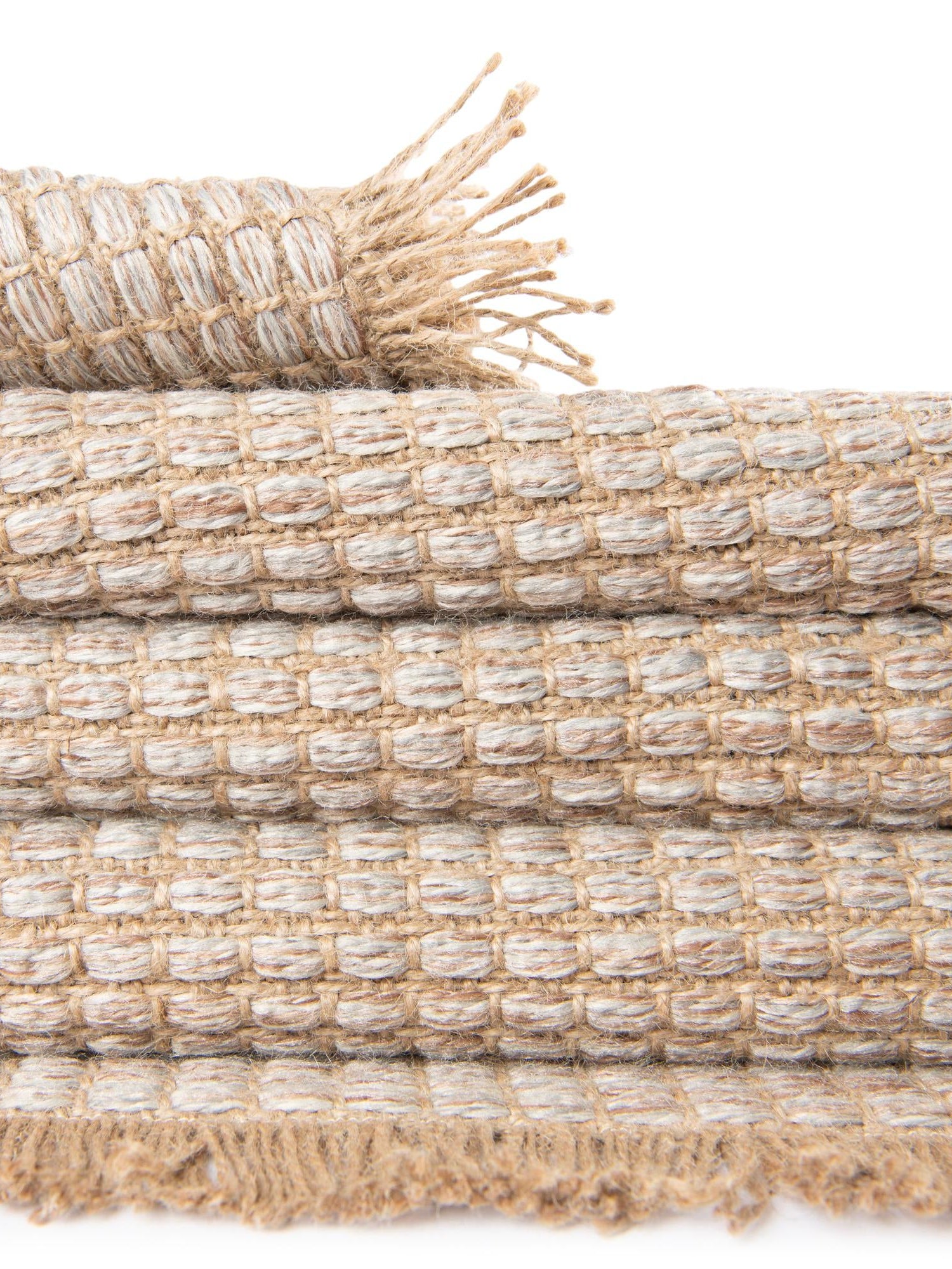 Gray 2' x 3' 1 Cottage Farm Rectangle Area Rug Jute Carpet Mat for Living Rooms, Dining, Office, Dorms for Sale at Rug Engine