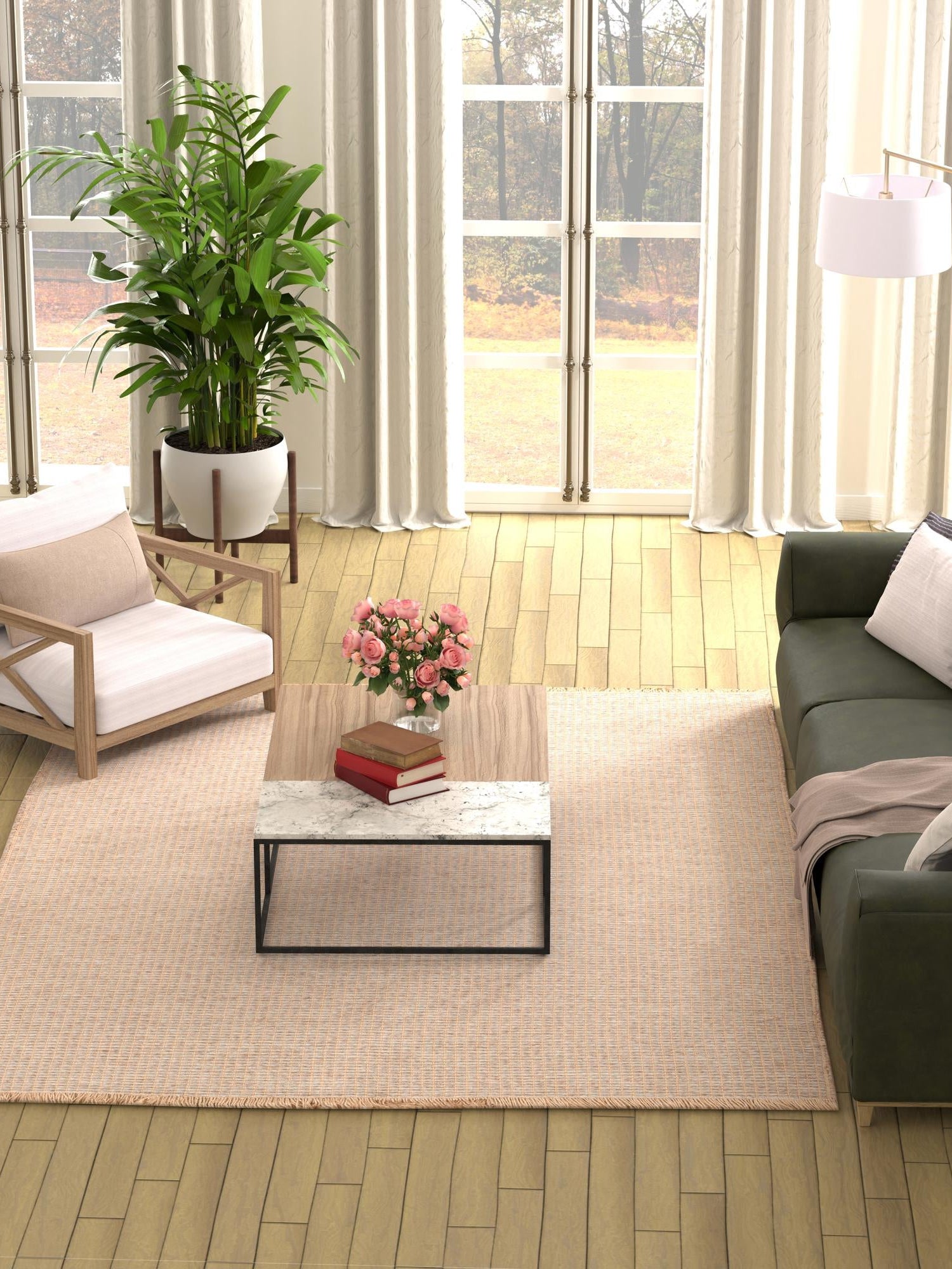 Gray 7' 10 x 10' Cottage Farm Rectangle Area Rug Jute Carpet Mat for Living Rooms, Dining, Office, Dorms for Sale at Rug Engine