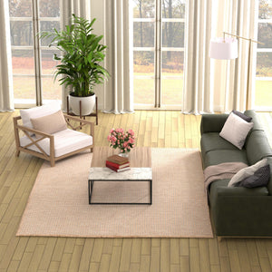 Gray 2' x 3' 1 Cottage Farm Rectangle Area Rug Jute Carpet Mat for Living Rooms, Dining, Office, Dorms for Sale at Rug Engine
