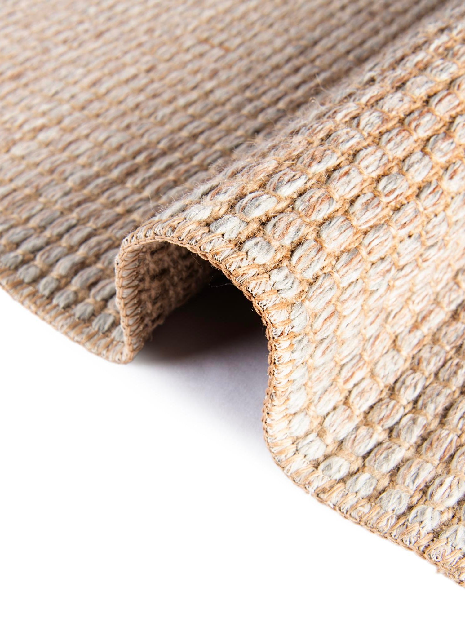 Gray 2' x 6' 1 Cottage Farm Runner Area Rug Jute Carpet Mat for Living Rooms, Dining, Office, Dorms for Sale at Rug Engine