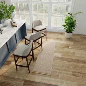 Gray 2' x 6' 1 Cottage Farm Runner Area Rug Jute Carpet Mat for Living Rooms, Dining, Office, Dorms for Sale at Rug Engine