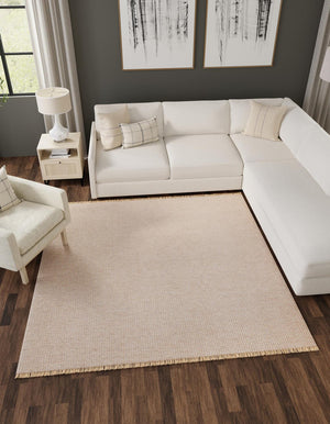 Gray 7' 10 x 7' 10 Cottage Farm Square Area Rug Jute Carpet Mat for Living Rooms, Dining, Office, Dorms for Sale at Rug Engine