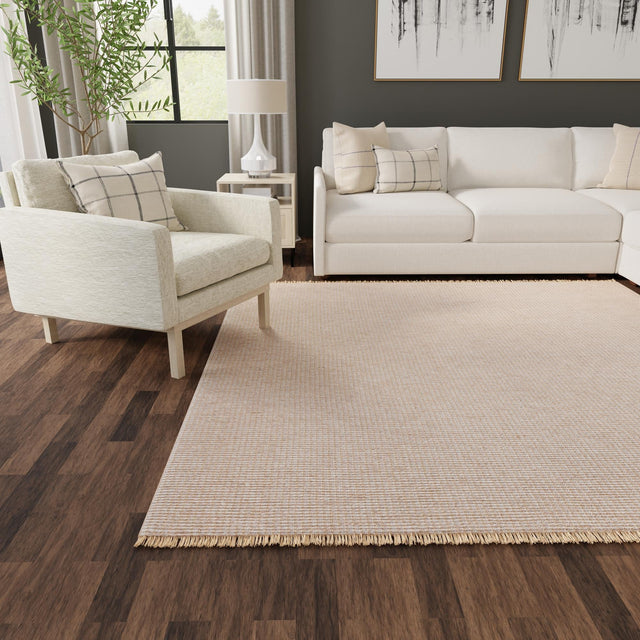 Gray 5' 1 x 5' 1 Cottage Farm Square Area Rug Jute Carpet Mat for Living Rooms, Dining, Office, Dorms for Sale at Rug Engine
