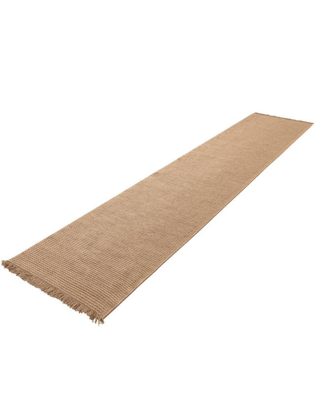Natural 2' 7 x 12' Cottage Farm Runner Area Rug Jute Carpet Mat for Living Rooms, Dining, Office, Dorms for Sale at Rug Engine