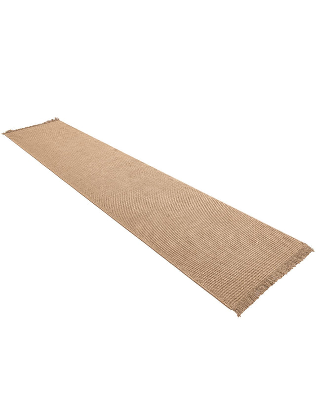 Natural 2' 7 x 12' Cottage Farm Runner Area Rug Jute Carpet Mat for Living Rooms, Dining, Office, Dorms for Sale at Rug Engine