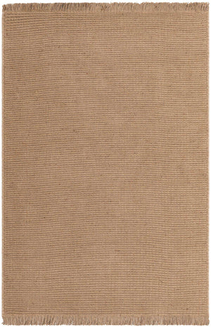 Natural 4' 1 x 6' 1 Cottage Farm Rectangle Area Rug Jute Carpet Mat for Living Rooms, Dining, Office, Dorms for Sale at Rug Engine