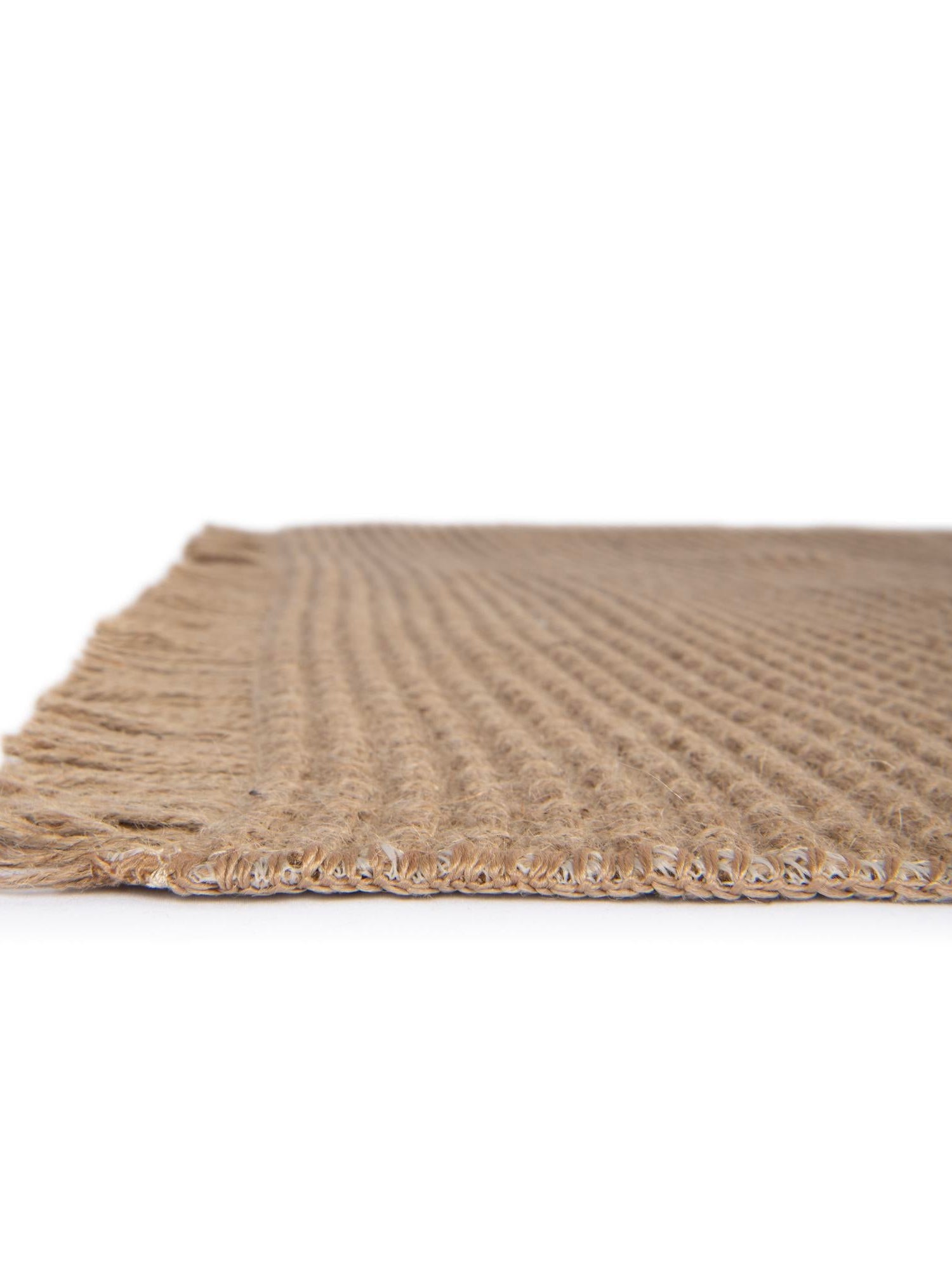 Natural 5' 1 x 8' Cottage Farm Rectangle Area Rug Jute Carpet Mat for Living Rooms, Dining, Office, Dorms for Sale at Rug Engine