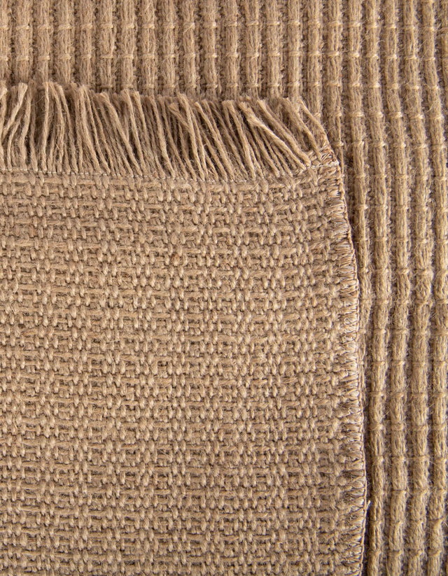 Natural 2' x 8' Cottage Farm Runner Area Rug Jute Carpet Mat for Living Rooms, Dining, Office, Dorms for Sale at Rug Engine