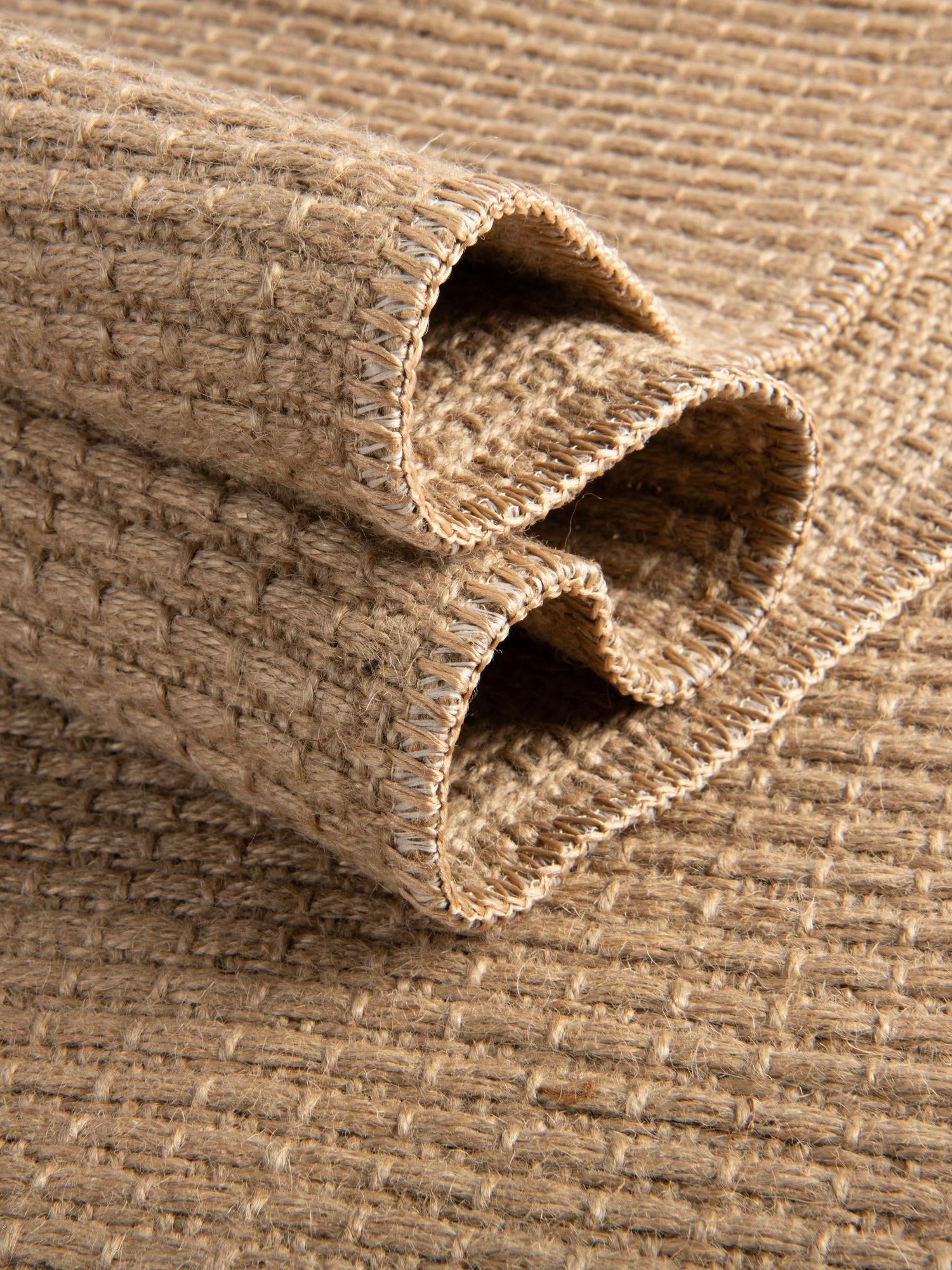 Natural 2' x 4' 1 Cottage Farm Runner Area Rug Jute Carpet Mat for Living Rooms, Dining, Office, Dorms for Sale at Rug Engine