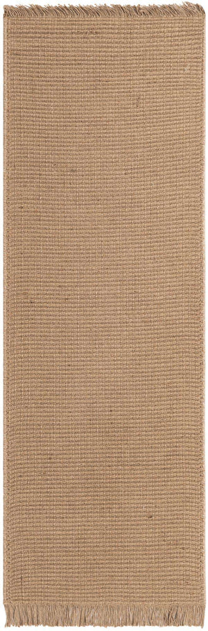 Natural 2' x 6' 1 Cottage Farm Runner Area Rug Jute Carpet Mat for Living Rooms, Dining, Office, Dorms for Sale at Rug Engine