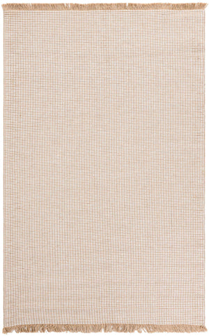 Ivory 5' 1 x 8' Cottage Farm Rectangle Area Rug Jute Carpet Mat for Living Rooms, Dining, Office, Dorms for Sale at Rug Engine