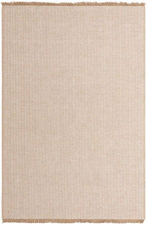 Ivory 6' 1 x 9' Cottage Farm Rectangle Area Rug Jute Carpet Mat for Living Rooms, Dining, Office, Dorms for Sale at Rug Engine