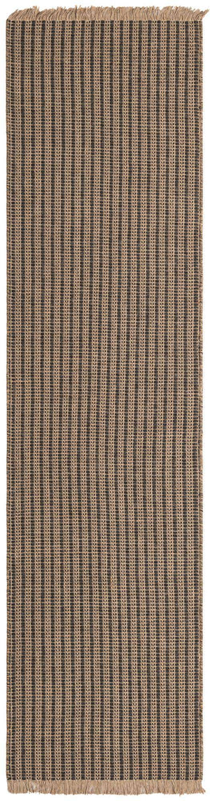 Charcoal 2' 7 x 10' Cottage Farm Runner Area Rug Jute Carpet Mat for Living Rooms, Dining, Office, Dorms for Sale at Rug Engine