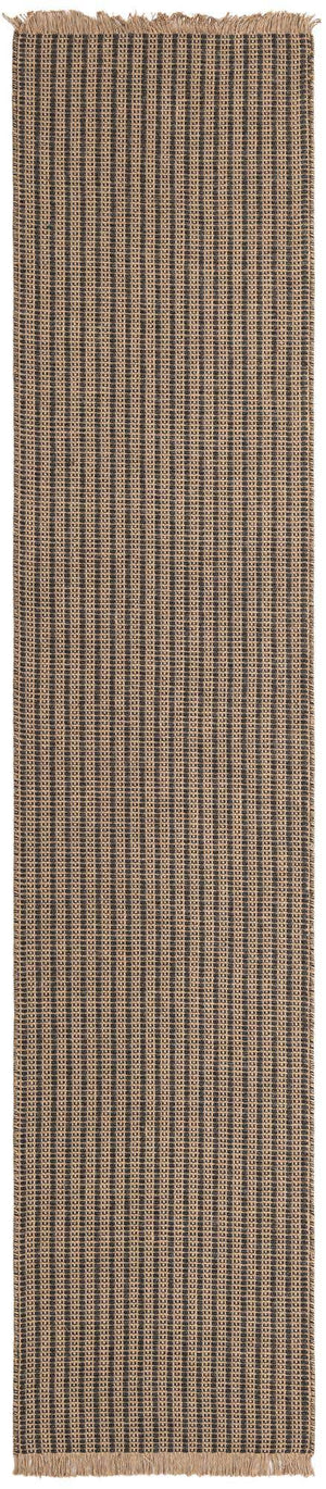 Charcoal 2' 7 x 12' Cottage Farm Runner Area Rug Jute Carpet Mat for Living Rooms, Dining, Office, Dorms for Sale at Rug Engine