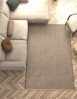 Charcoal 6' 1 x 9' Cottage Farm Rectangle Area Rug Jute Carpet Mat for Living Rooms, Dining, Office, Dorms for Sale at Rug Engine