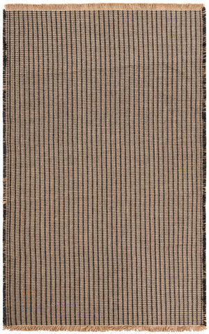 Charcoal 5' 1 x 8' Cottage Farm Rectangle Area Rug Jute Carpet Mat for Living Rooms, Dining, Office, Dorms for Sale at Rug Engine