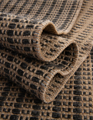 Charcoal 2' 7 x 10' Cottage Farm Runner Area Rug Jute Carpet Mat for Living Rooms, Dining, Office, Dorms for Sale at Rug Engine