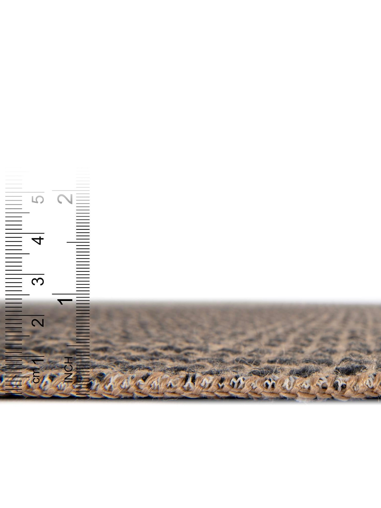 Charcoal 5' 1 x 5' 1 Cottage Farm Square Area Rug Jute Carpet Mat for Living Rooms, Dining, Office, Dorms for Sale at Rug Engine