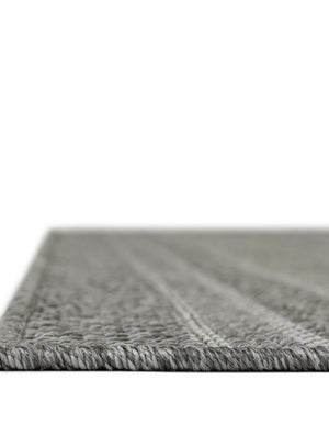 Gray 2' x 8' Outdoor Trellis Runner Area Rug Weather Resistant for Patio, Deck, Terrace, Balcony, Porch Geometric Design Water Safe Outside Carpet for Sale at Rug Engine