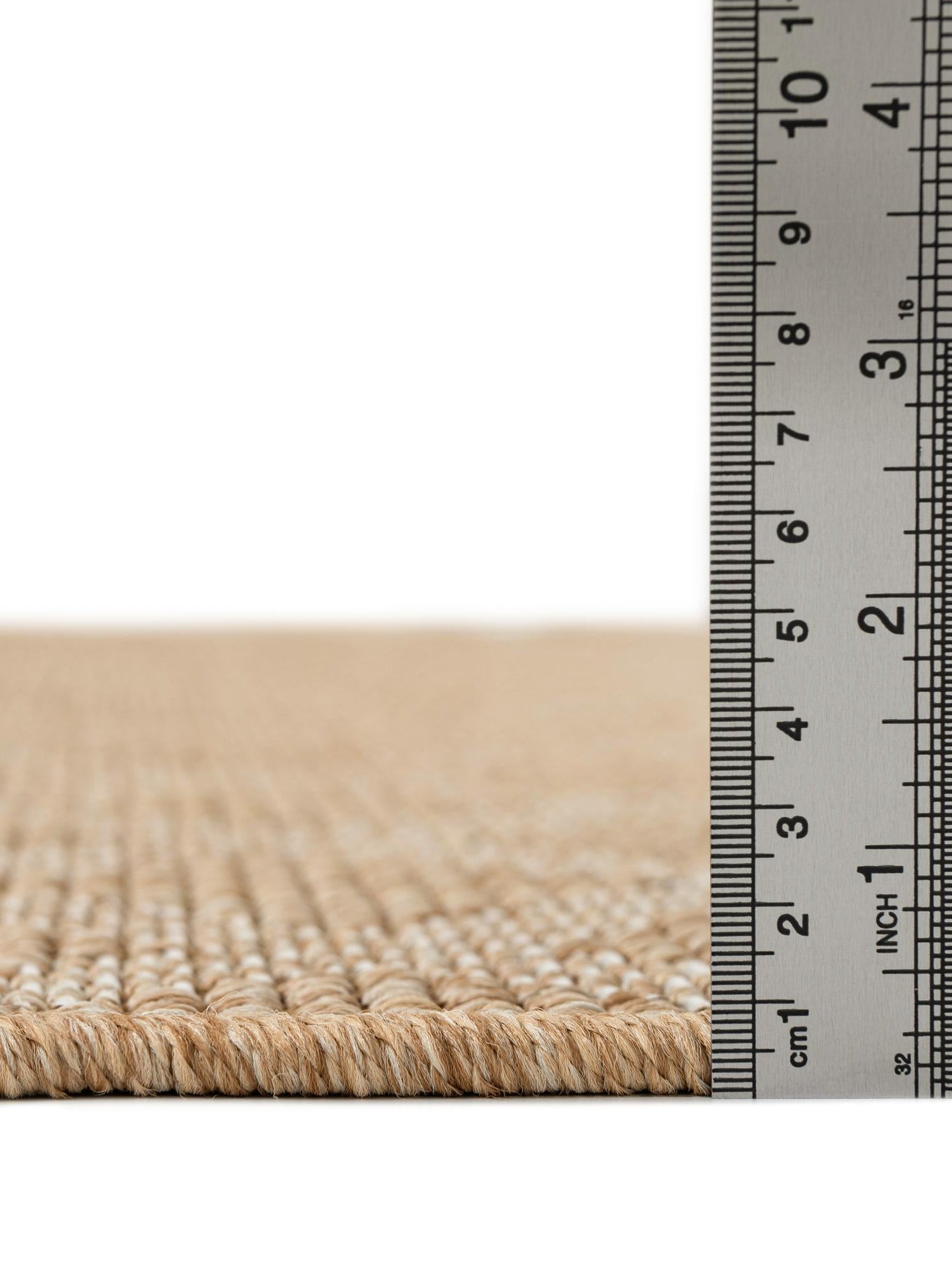 Natural 7' 1 x 10' Outdoor Trellis Rectangle Area Rug Weather Resistant for Patio, Deck, Terrace, Balcony, Porch Geometric Design Water Safe Outside Carpet for Sale at Rug Engine