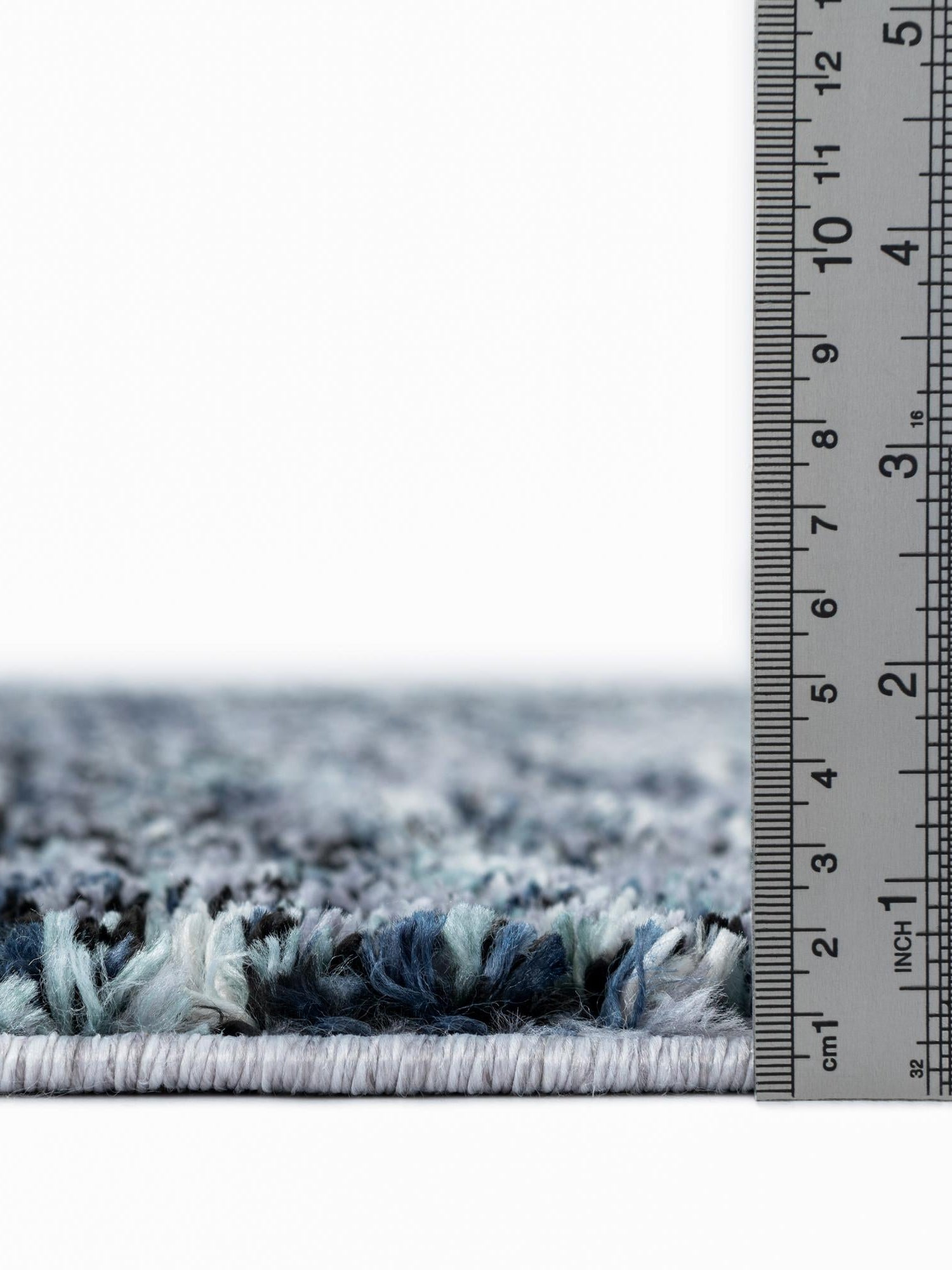 Blue and Gray 3' 1 x 3' 1 Tucson Round Area Rug 100% Polyester Unique Modern Carpet for Dining Rooms, Living Room, Bedrooms, Office Space for Sale at Rug Engine